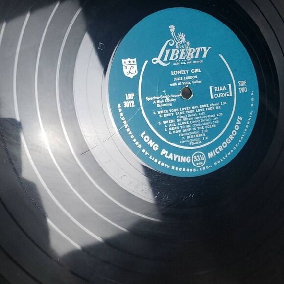 Julie London Lonely Girl Vinyl Record - Picture 6 of 16